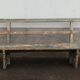 Old wooden bench with beautiful patina