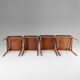 Vintage Italian Wood Dining Chairs by Passoni Udine