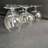 6 Verres à cognac/Armagnac estampillés Baccarat service Perfection