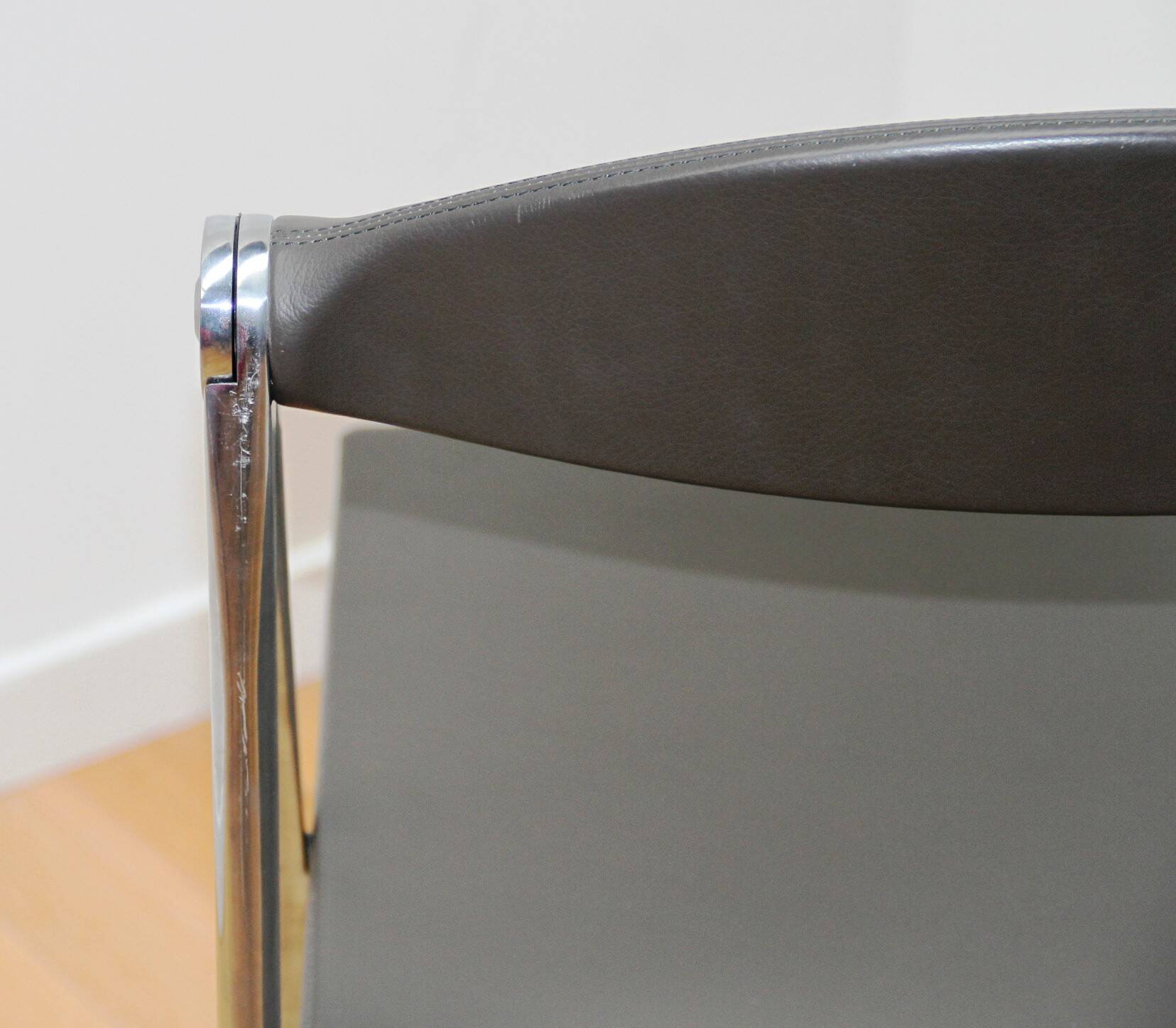 Pair of Donald Chair chairs, Poltrona Frau