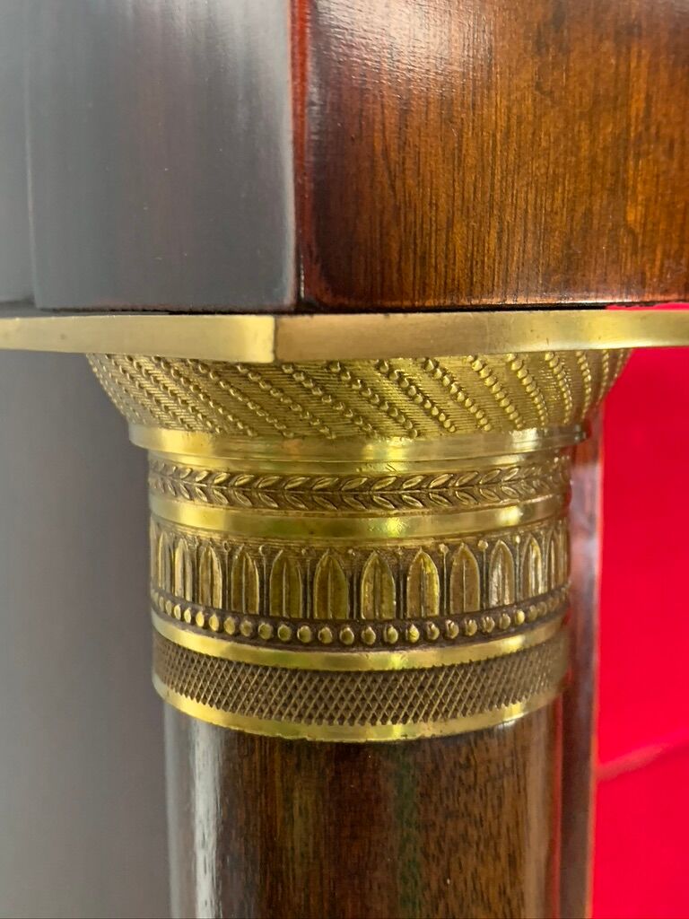 Showcase style empire mahogany