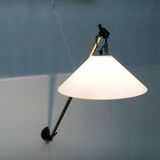 Postmodern Italian wall lamp Aggregato Braccio by Enzo Mari & Giancarlo Fassina for Artemide, 1970s