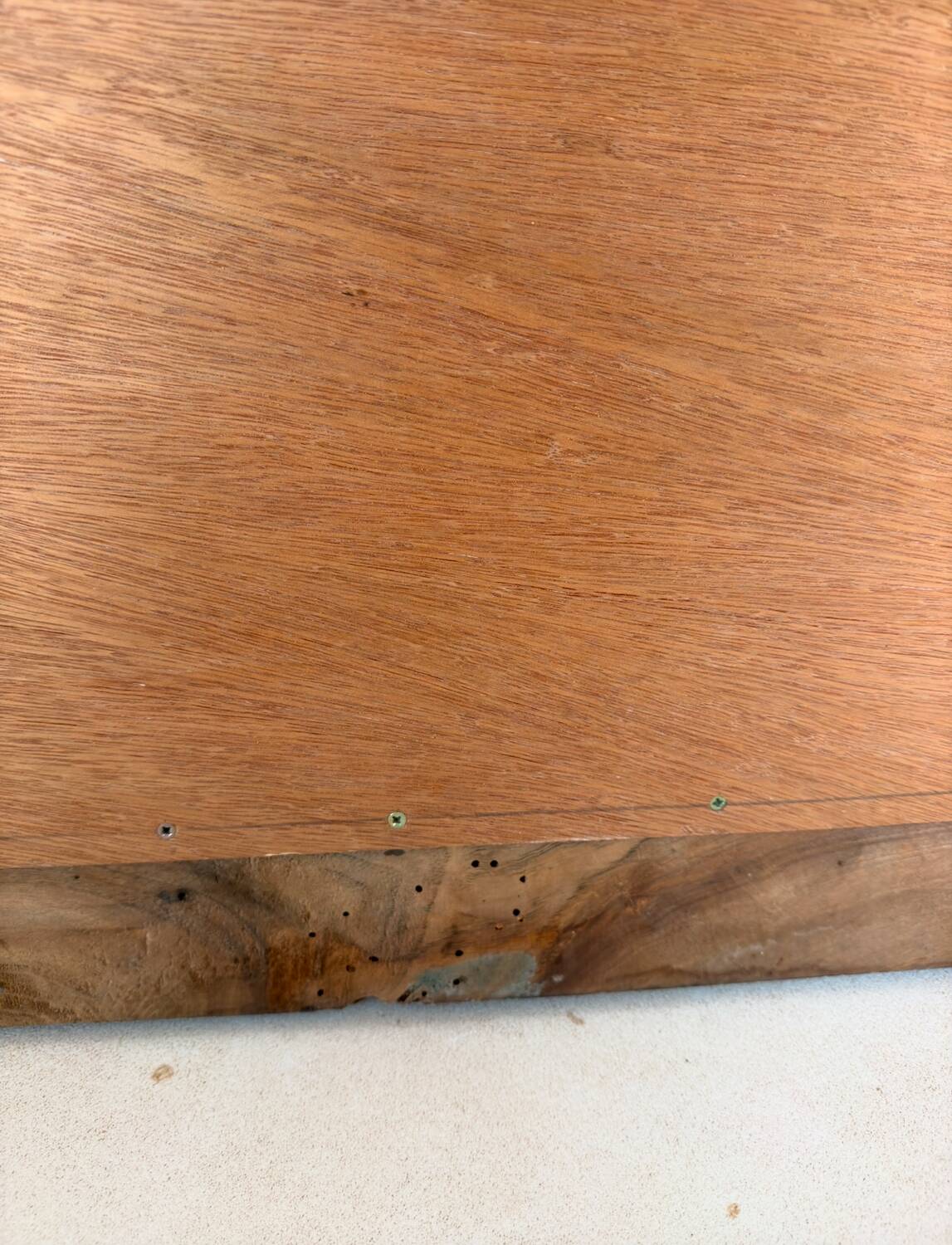 Art Deco style mirror in carved wood