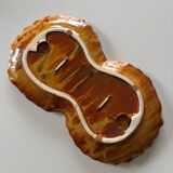 Ceramic shell-shaped trinket tray