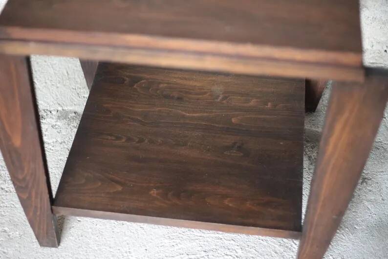Table basse, d'appoint Art déco en bois