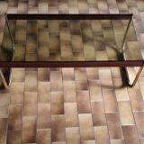 Smoked glass coffee table