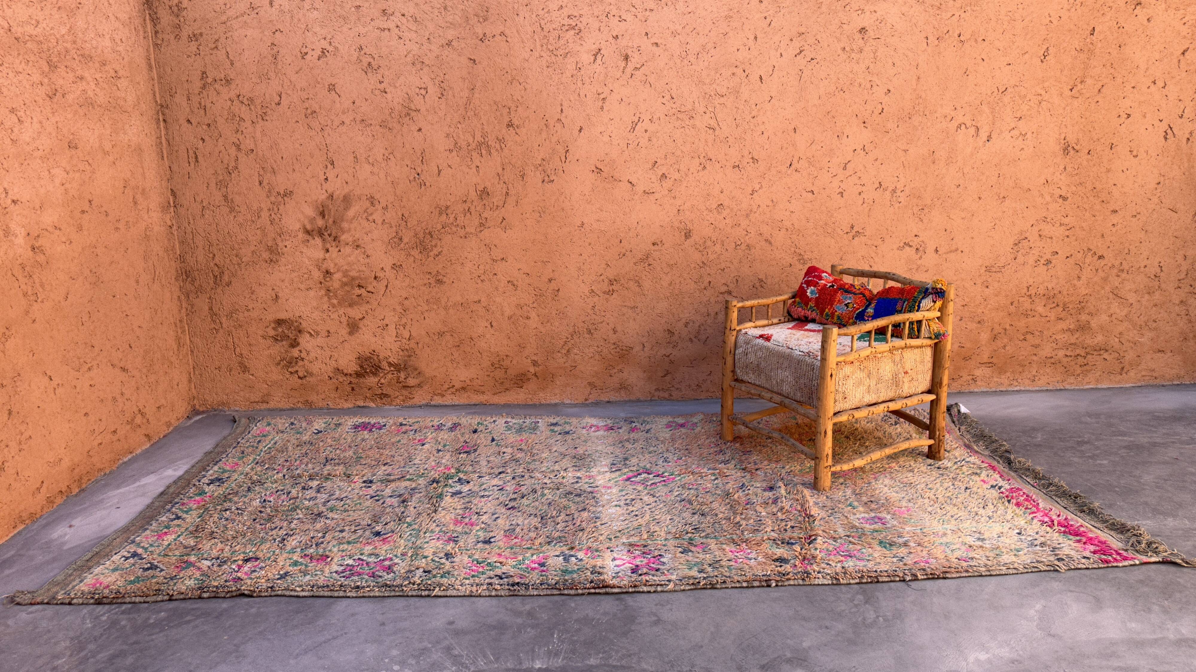 Colorful Zayan Moroccan Rug - 367 x 166 cm