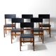 Mid-century set of 'Abstracta' chairs by De Jos de Mey