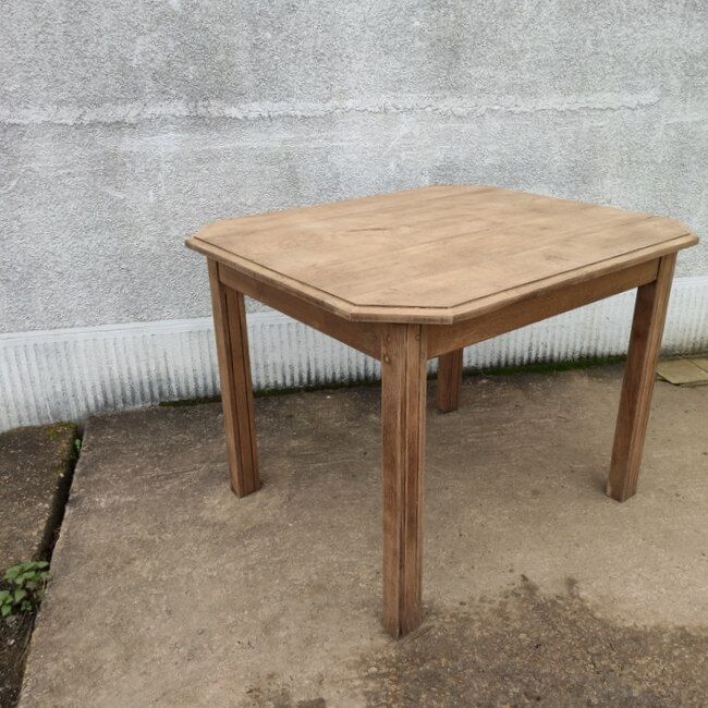 Art Deco oak table