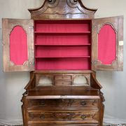 19th century mahogany scriban desk