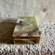 Ashtray, onyx box from the 1960s, vintage Italy.