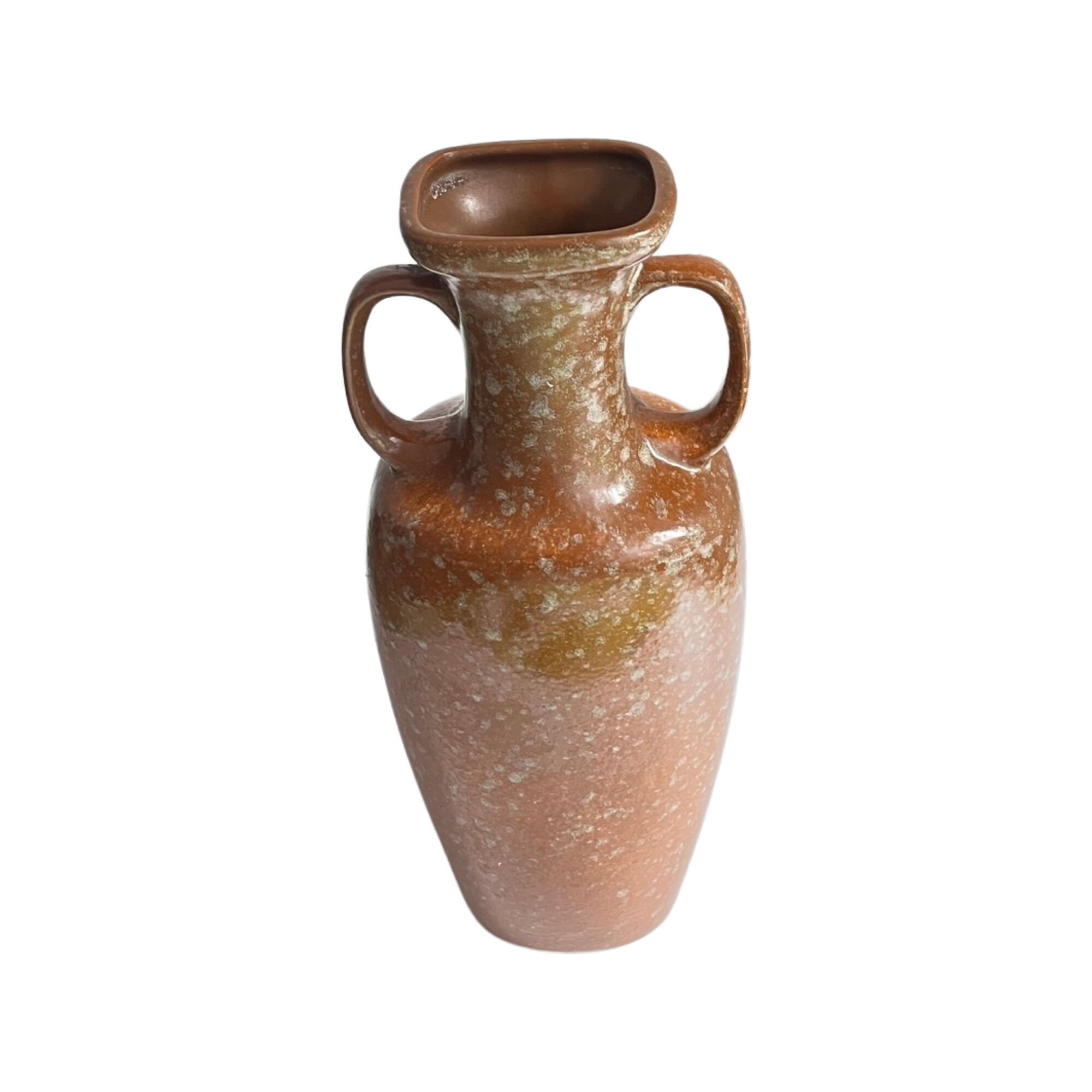 Ceramic vase Bolesławiec Poland 1970s