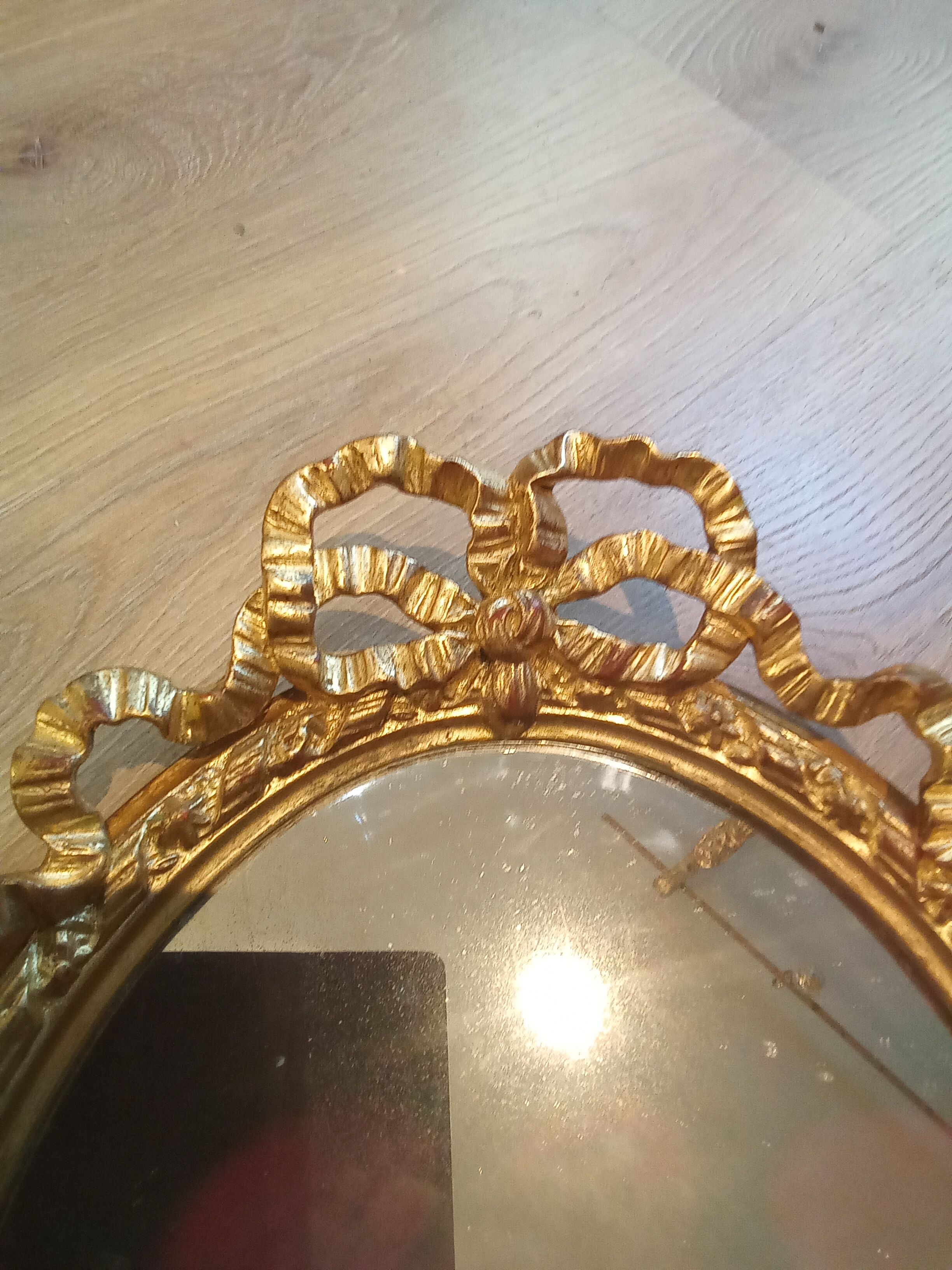 Paire de miroir Louis XVI 50X35cm