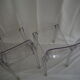 Pair of stackable chairs Victoria Ghost by Philippe Starck, Kartell