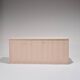 Lacquered Wood and Brass Sideboard, 1970s
