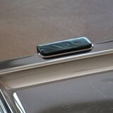 Large Jean Couzon stainless steel serving tray