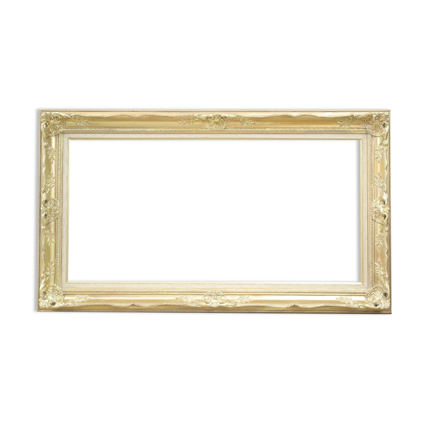 Cadre Montparnasse doré style Louis XV 109 x 63