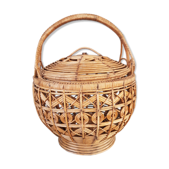 Rattan basket
