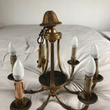 bronze chandelier