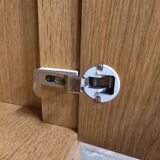 XL vintage mid-height wardrobe with brutalist accents