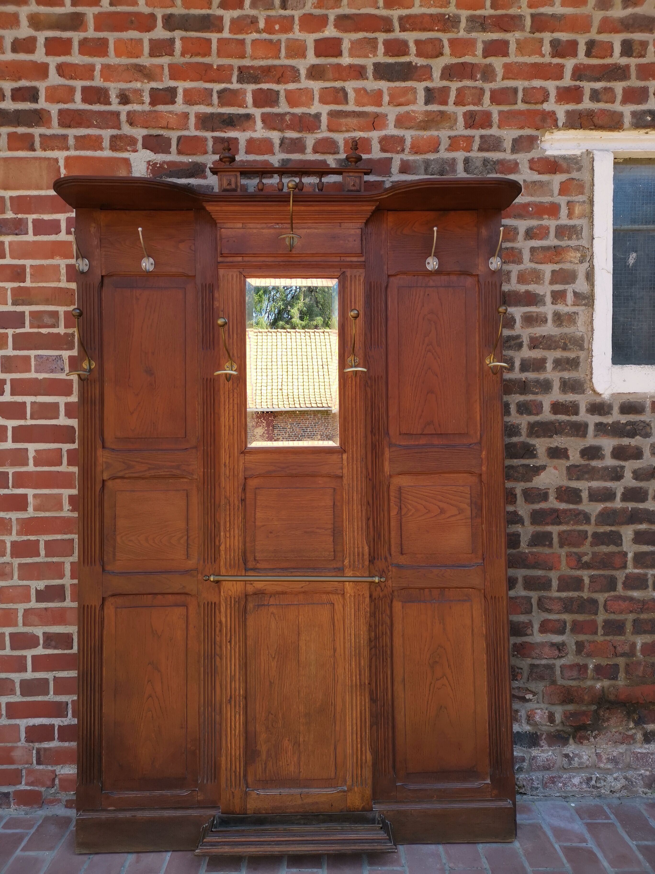 Dressing coat door late 19th