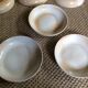 Series of 7 hollow sandstone plates