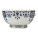 Antique vegetable dish, earthenware salad bowl from Gien.