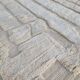 Moroccan Berber rug in ecru 300x200 cm, handmade rug with geometric design.