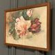 Watercolor by Many still life bouquet of roses early 20th century