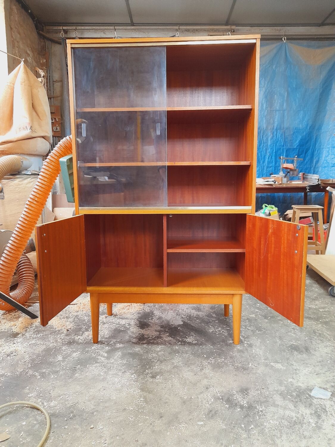 Vintage showcase furniture