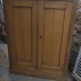 Raw wooden cabinet