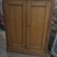 Raw wooden cabinet