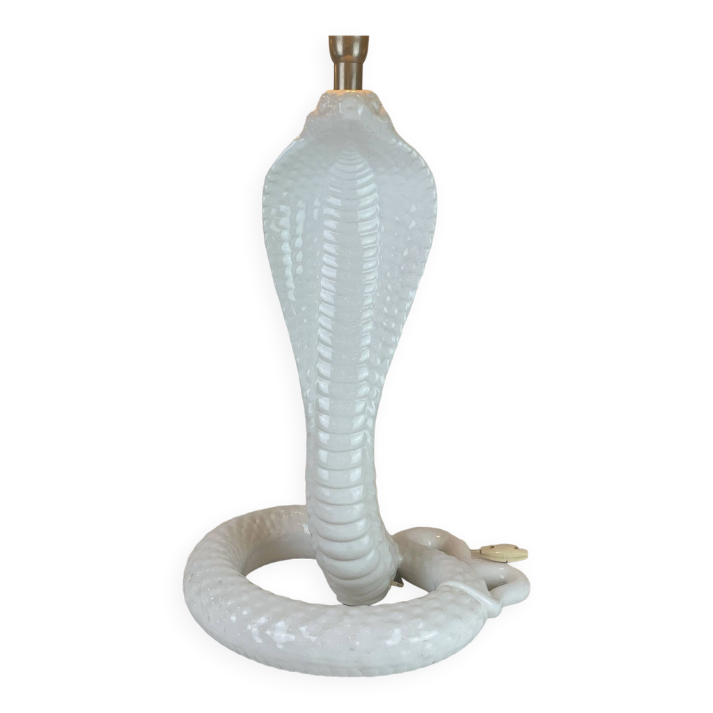 Cobra Table Lamp by B Ceramiche for Tommaso Barbi from 1970' | Selency