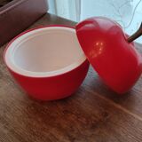 Vintage apple-shaped ice bucket