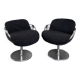 Pair atomic ball chairs by Rudi Verelst for Novalux - Belgium 1974