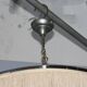 Charleston Mid-Century Ceiling Light, Italy