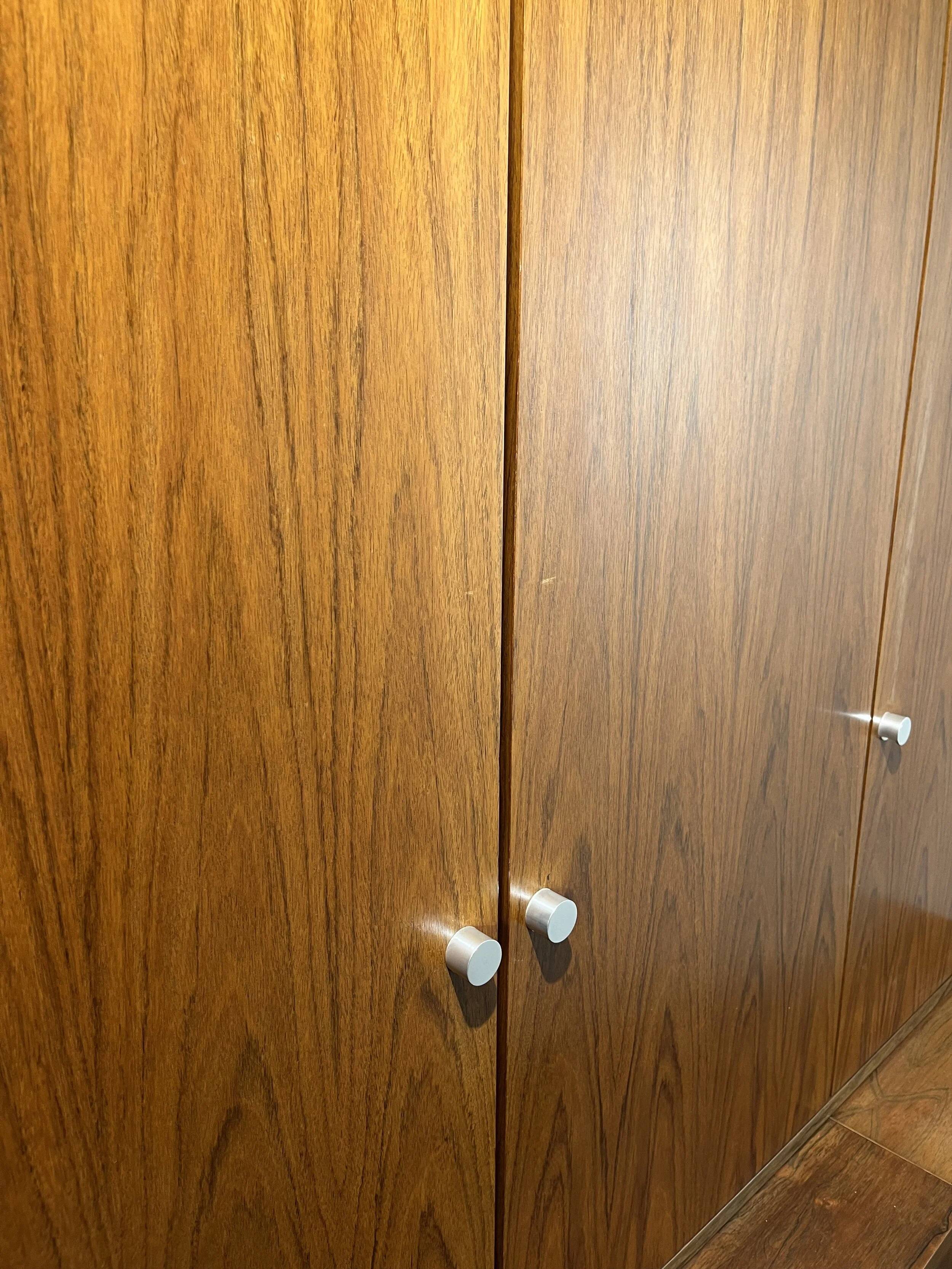 Exclusive freestanding wall unit by Alfred Hendrickx for Belform, 1960s