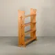 Shelf in Brutalist Henning Kjærnulf or Arts and Crafts style solid Oak 1960