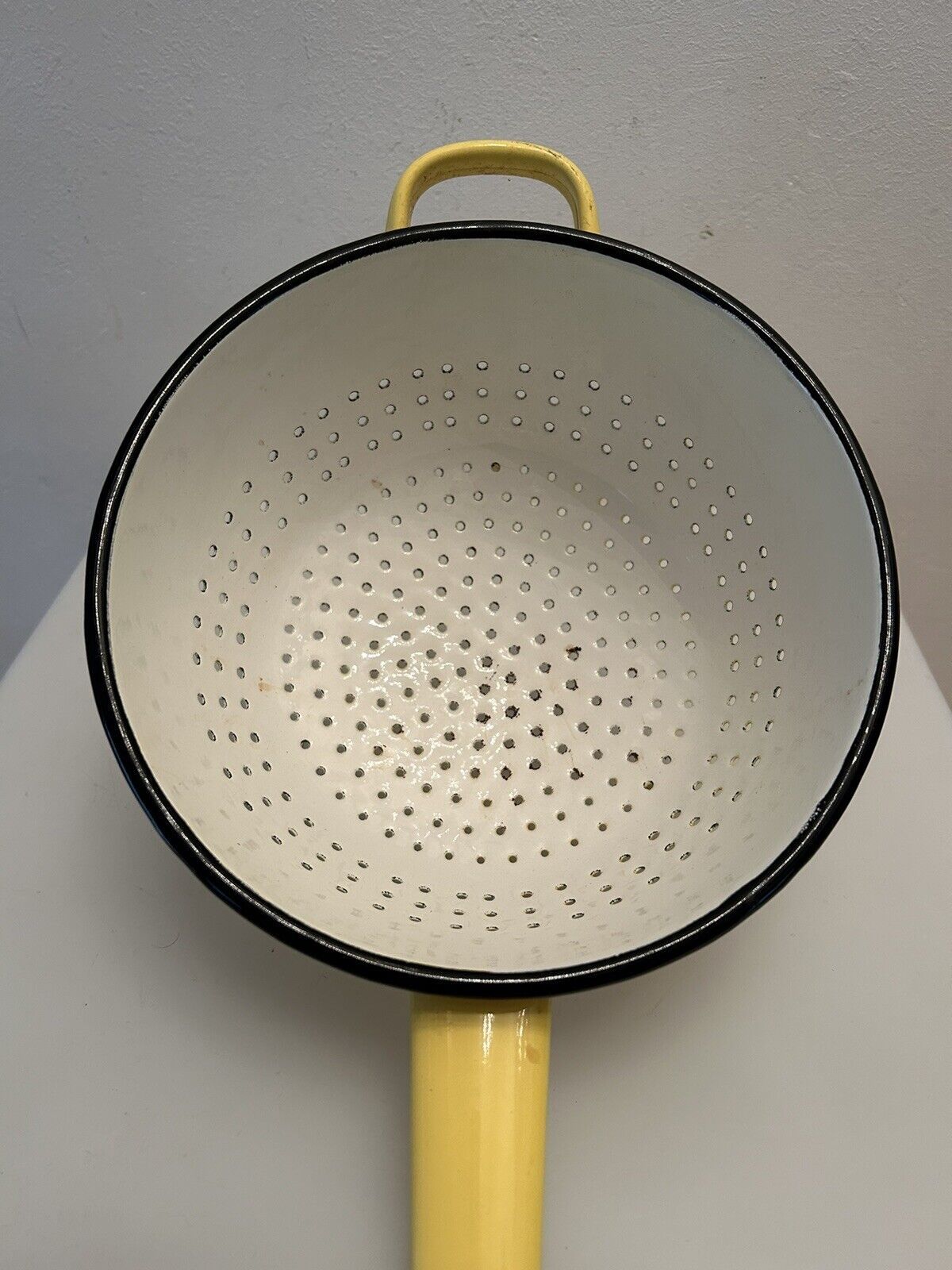 Passoire Vintage En Métal - Diamètre 28 Cm - Ustensile De Cuisine Ancien - France
