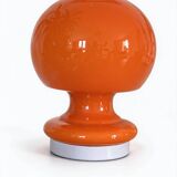 Orange globe lamp pop Space Age