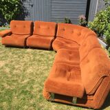 G-Plan vintage retro mid century corner modular 5 seater sofa suite by Km Wilkins