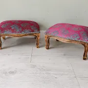 Repose-pieds anciens style Louis XV