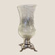 Paire de photophores en verre