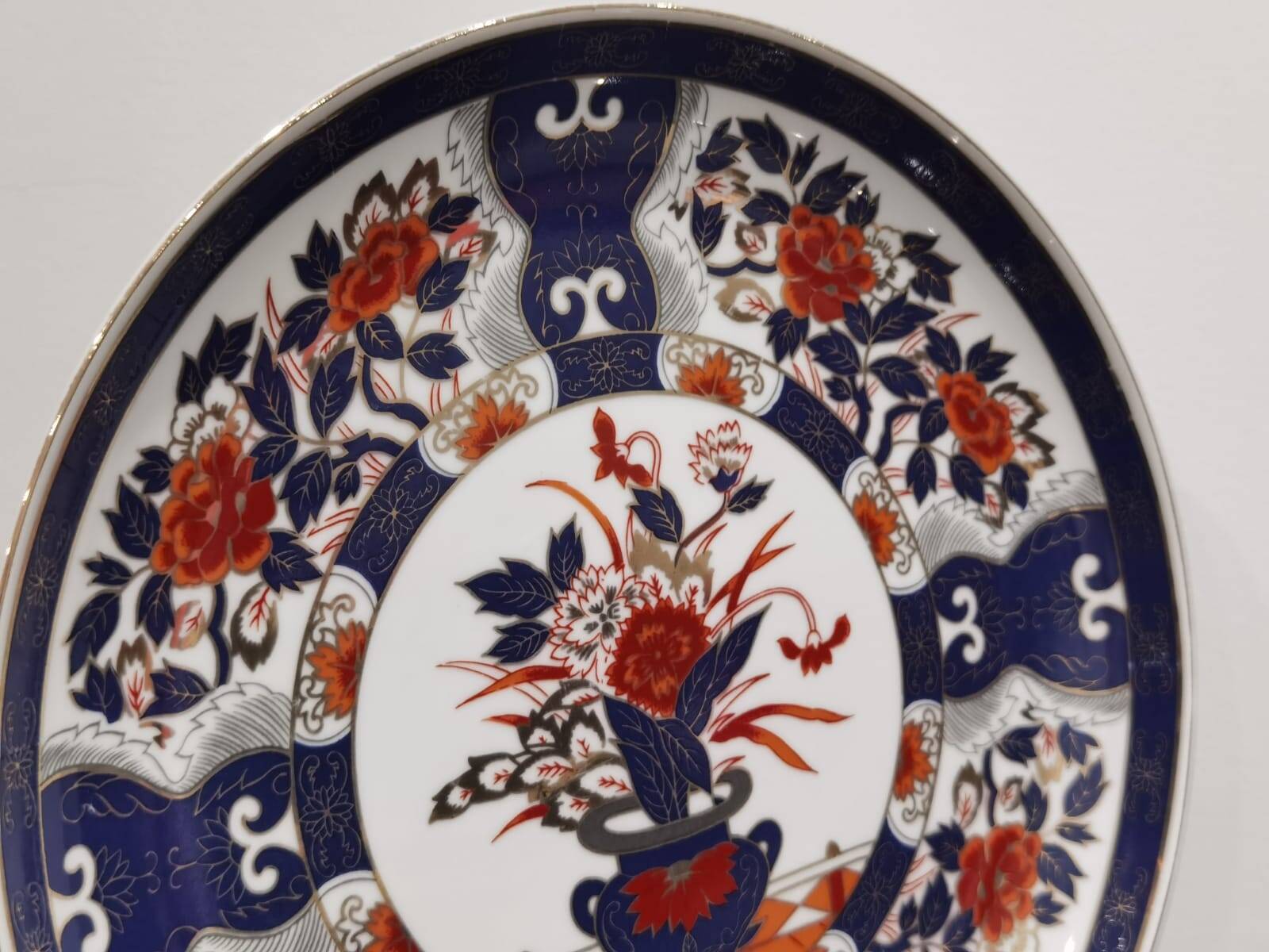 Japanese Porcelain Plate with gilding
