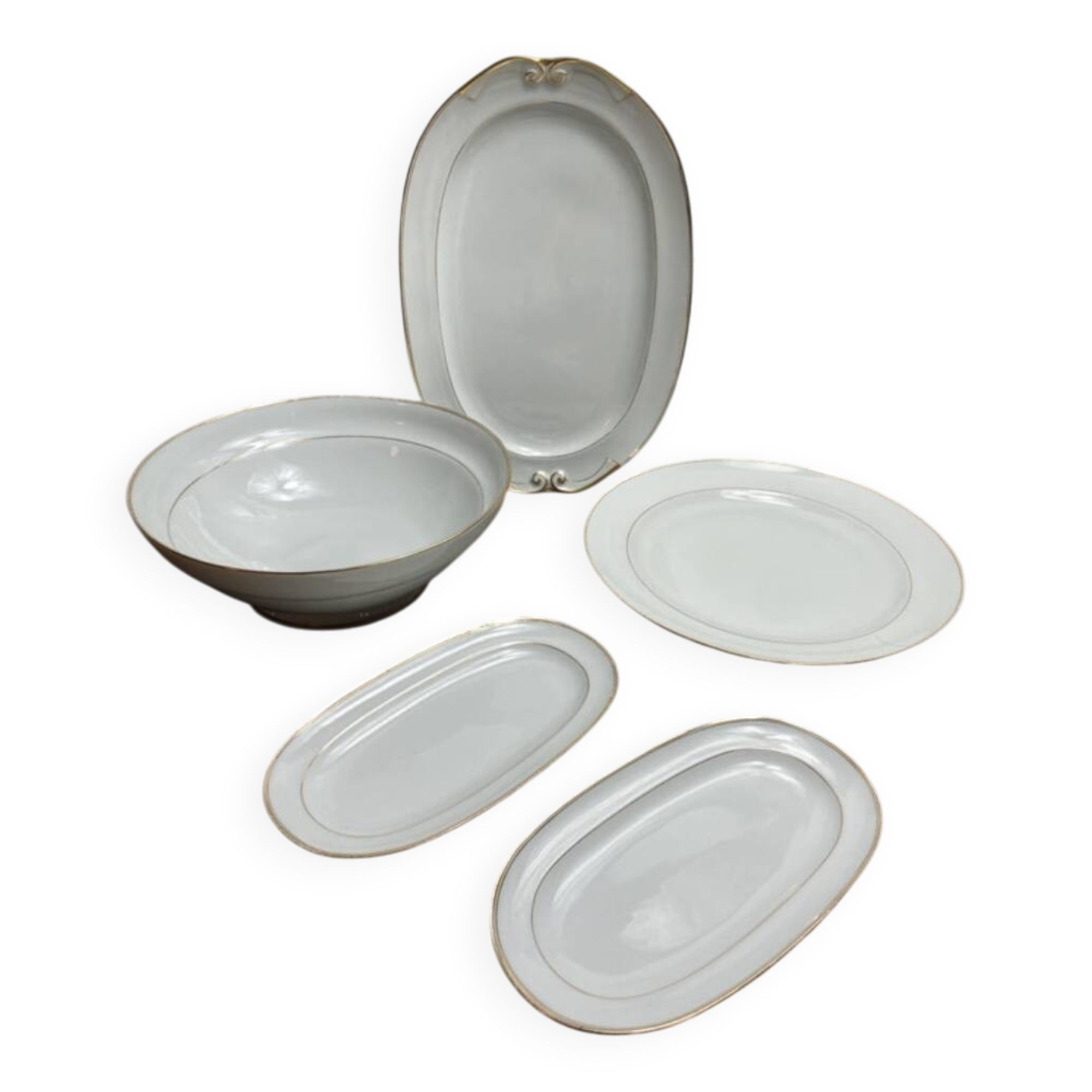 Serving dishes by Georges Boyer, Limoges, France