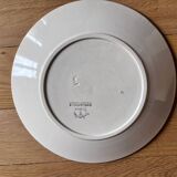 Large Badonviller Barcarolle Plate