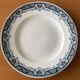6 antique flat plates in Saint-Amand earthenware (Nord)