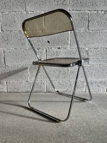 Paire de chaises Plia par Giancarlo Piretti pour Anonima Castelli