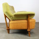 F109 lounge furniture with armchair and matching sofa by Theo Ruth for Artifort, 1950