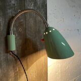 Green wall lamp, 60's